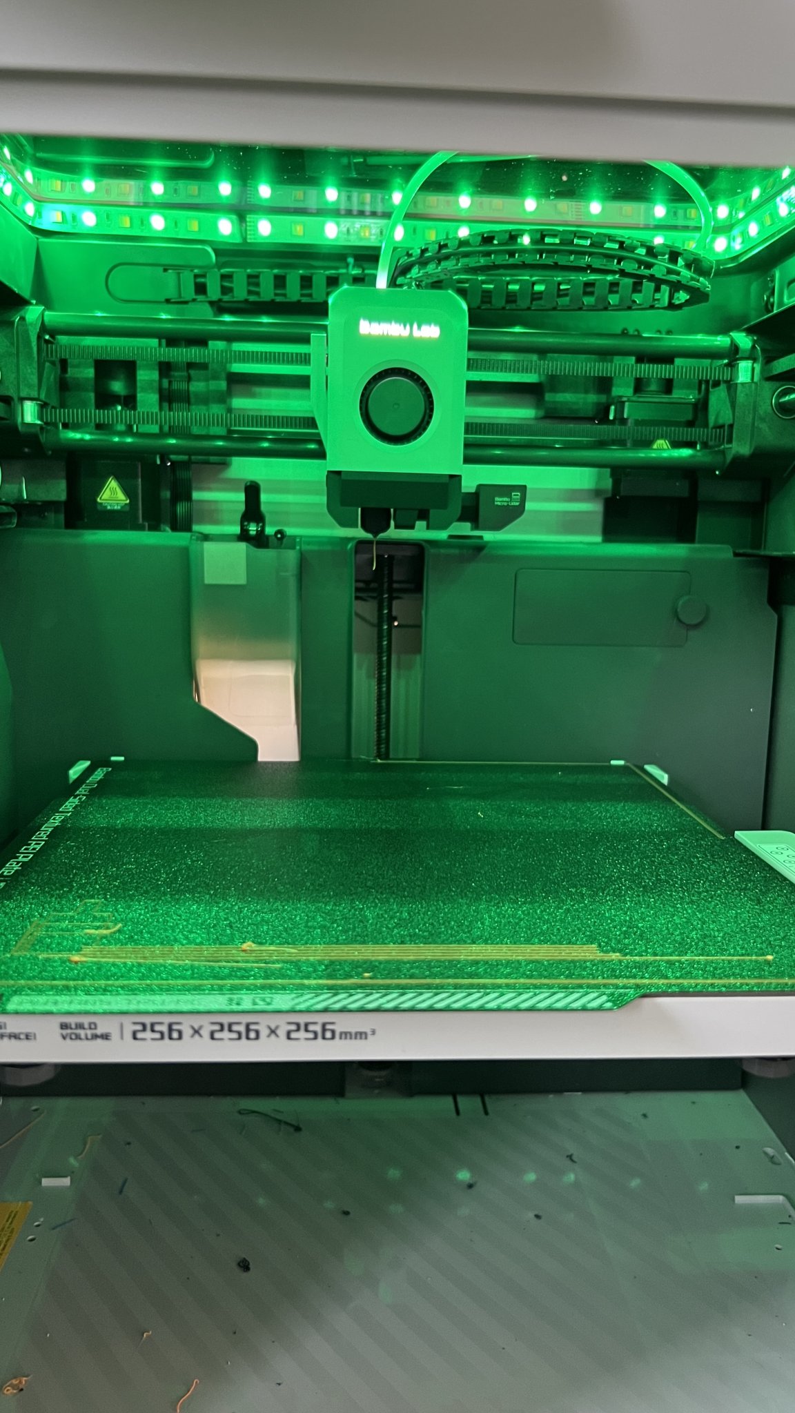 Giá đỡ LED Bambulab cho máy in 3D với kính bảo vệ