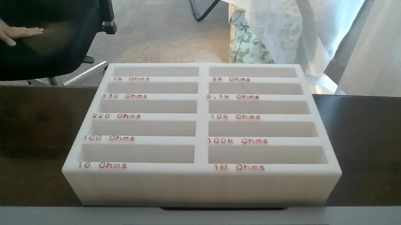 Giá đỡ tổ chức điện trở cho bộ kit robot