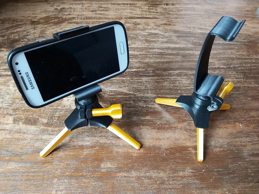 Giá đỡ điện thoại tripod có khớp cầu in 3D