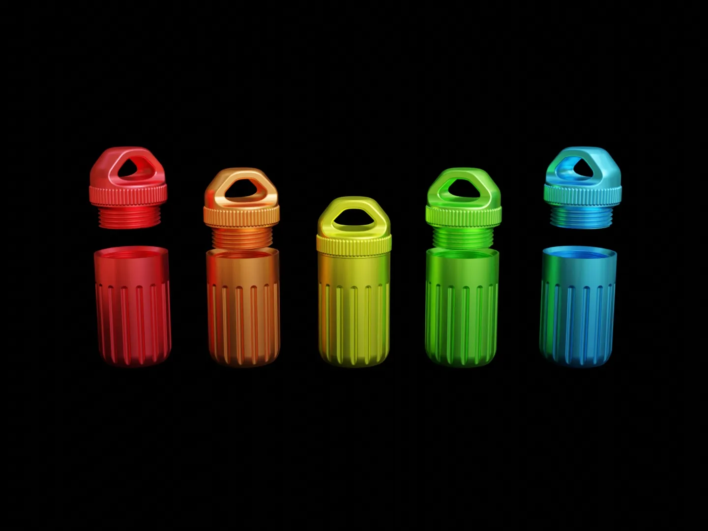 Hộp đựng thuốc mini treo chìa khóa tiện dụng