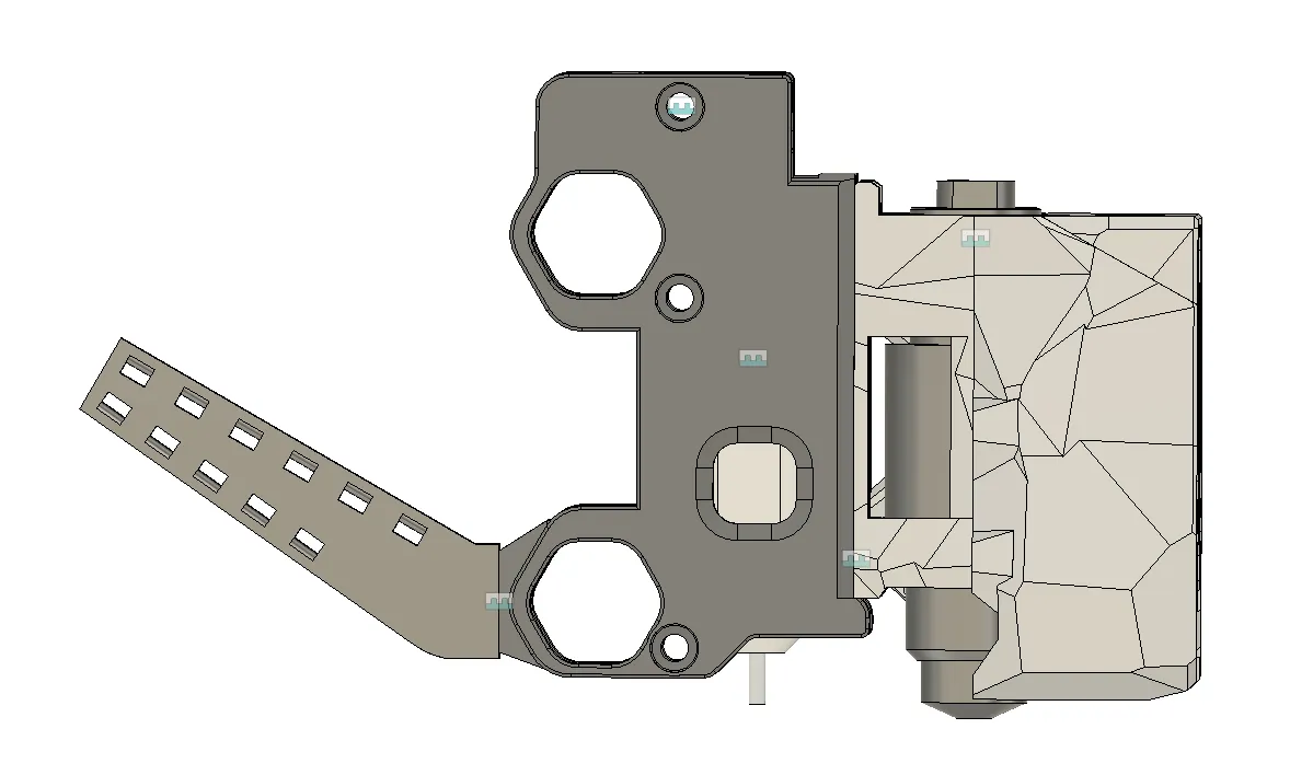 Cáp đuôi nghiêng tương thích Voron cho Prusa X-Carriage