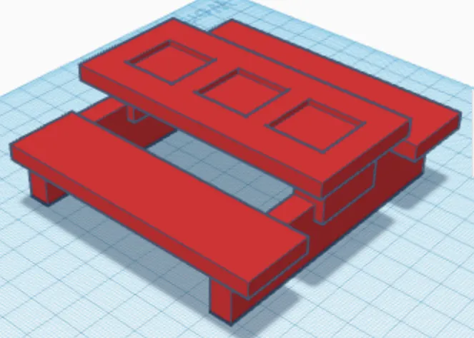 Máy cho ăn ghế sóc ngoài trời