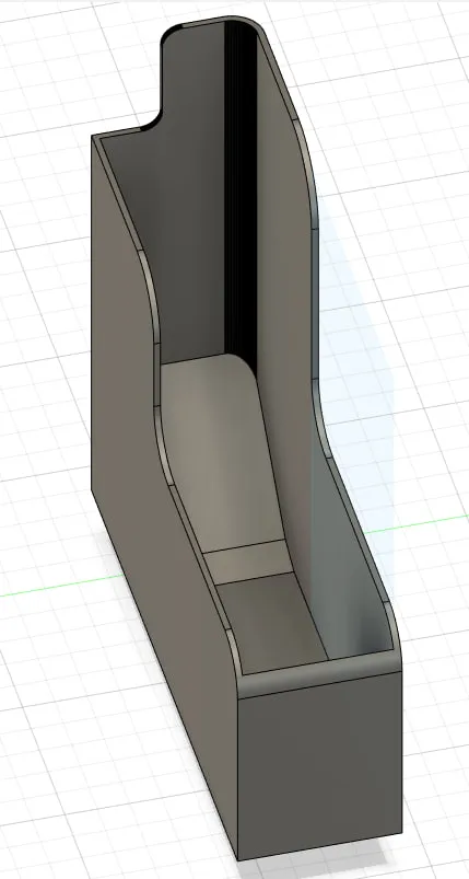 Hộp đựng phân bên phải cho máy in Bambulab P1P P1S X1C