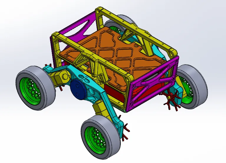 Nền tảng robot địa hình giá rẻ và dễ lắp ráp