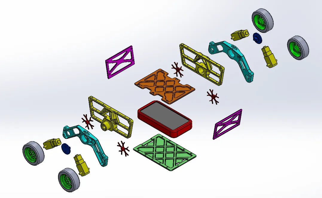 Nền tảng robot địa hình giá rẻ và dễ lắp ráp