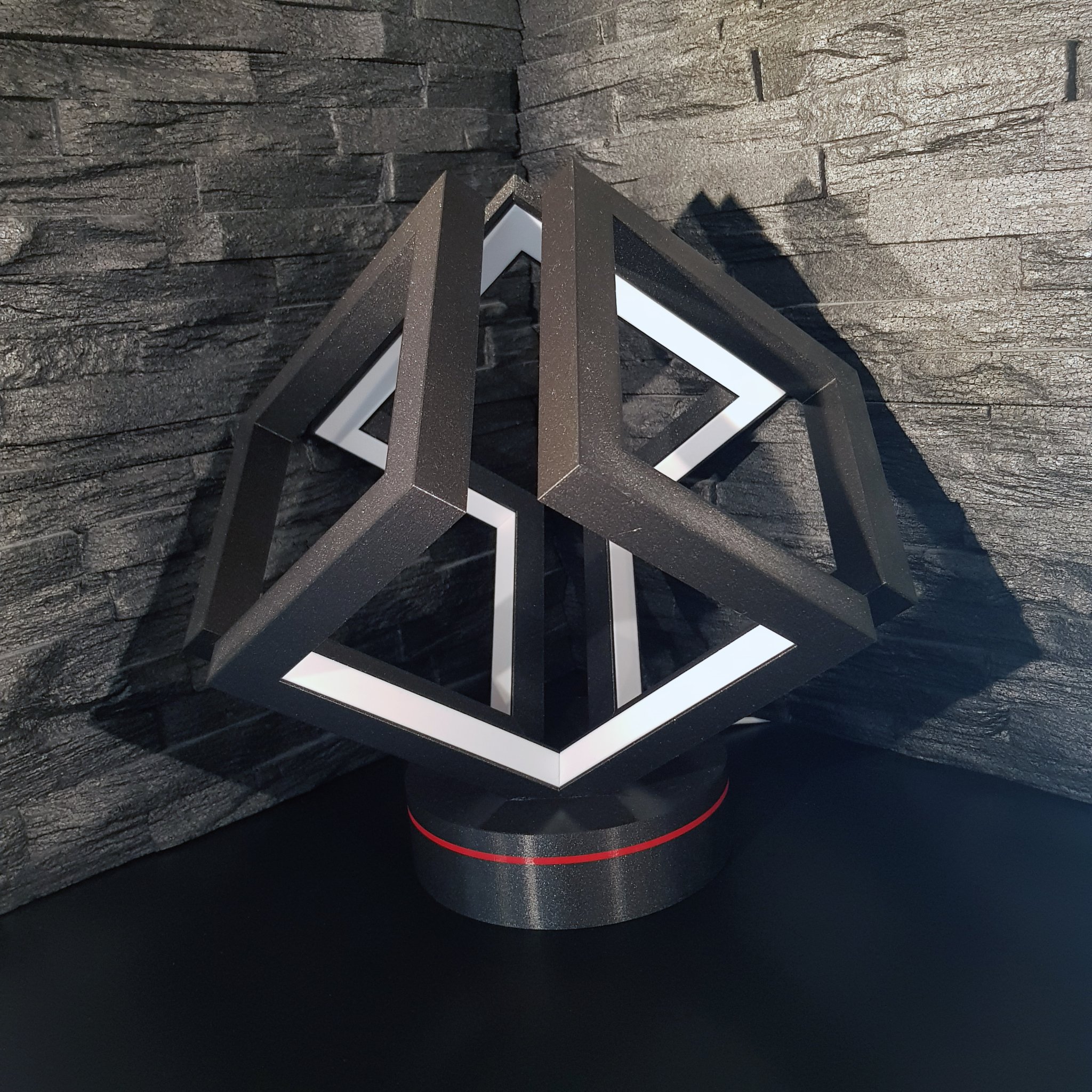 Đèn LED hình lập phương vô cực