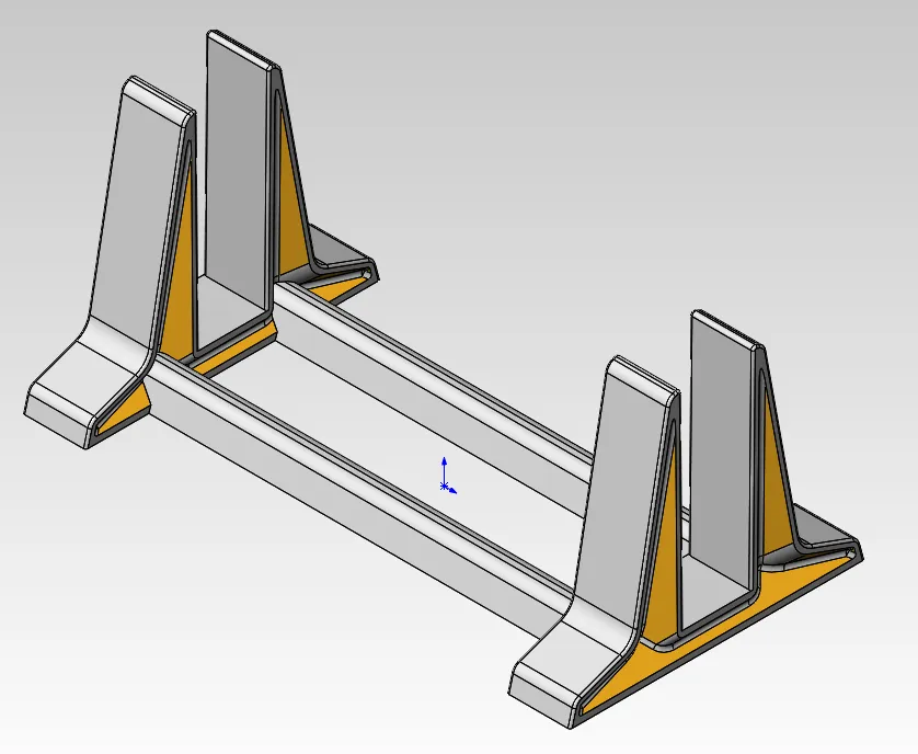 Giá đỡ laptop đơn giản với hai kích thước 260mm và 300mm