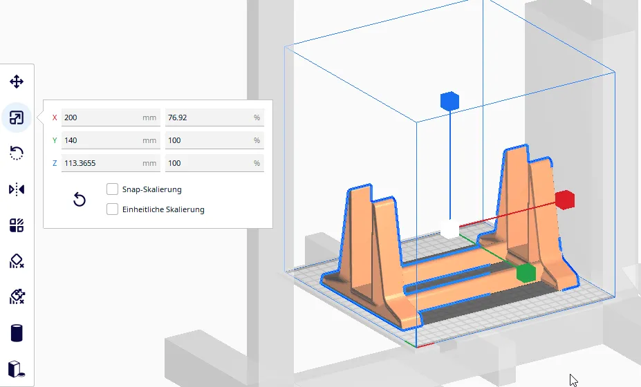 Giá đỡ laptop đơn giản với hai kích thước 260mm và 300mm
