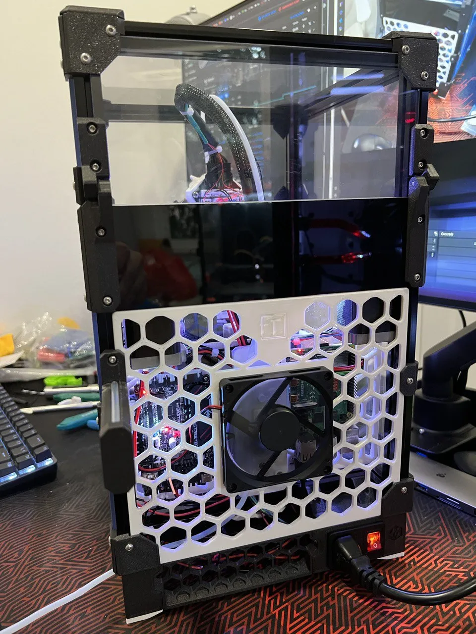 Nắp sau cải tiến cho máy in Voron V0.2