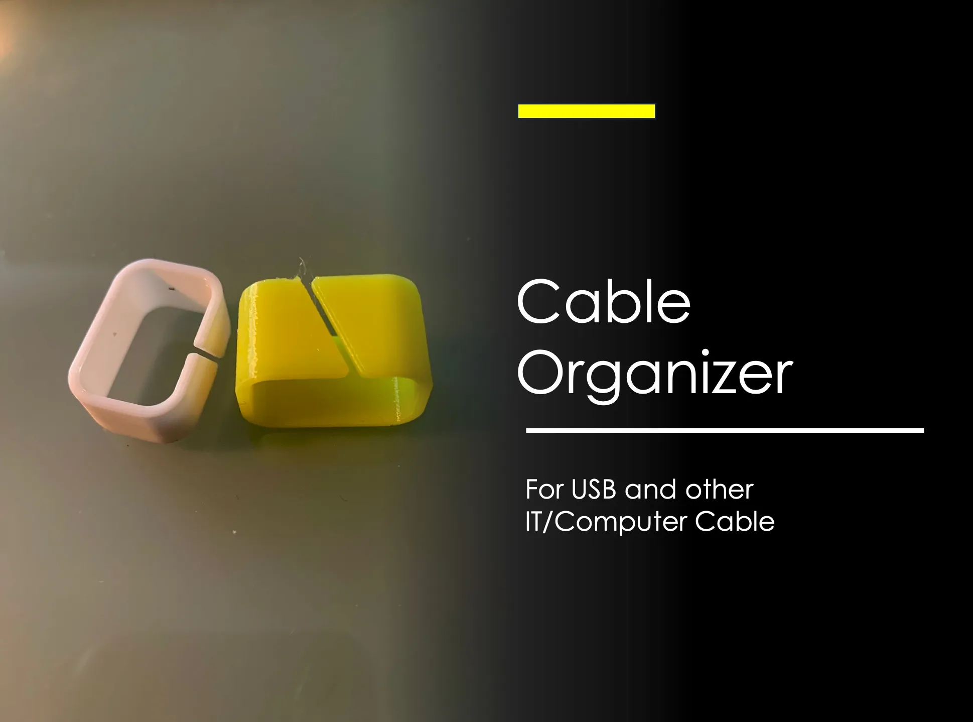 Giá đỡ cáp USB và cáp IT tối ưu hóa in 3D