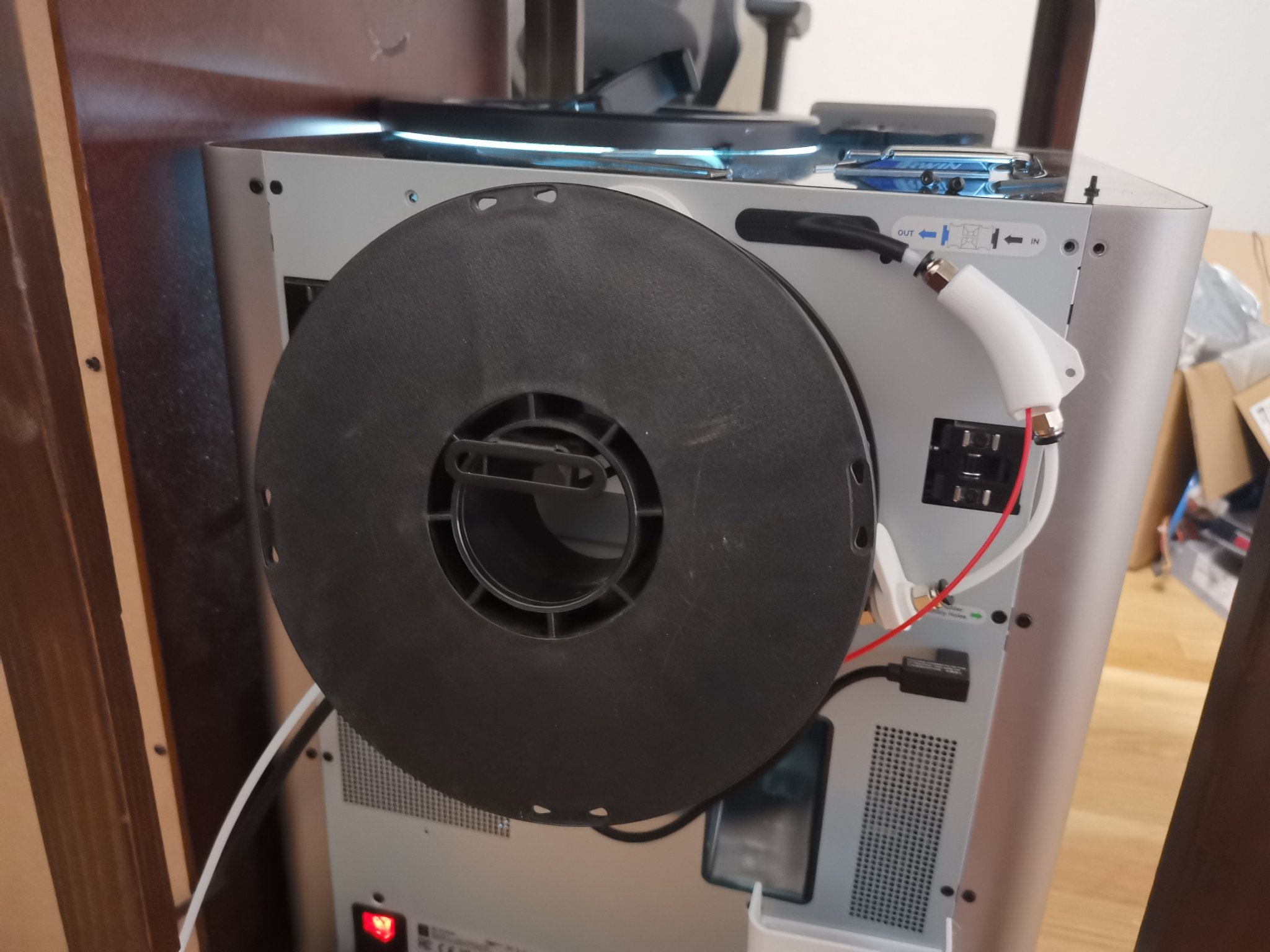 Giá đỡ cuộn filament gập cho Bambu Lab X1C và P1P