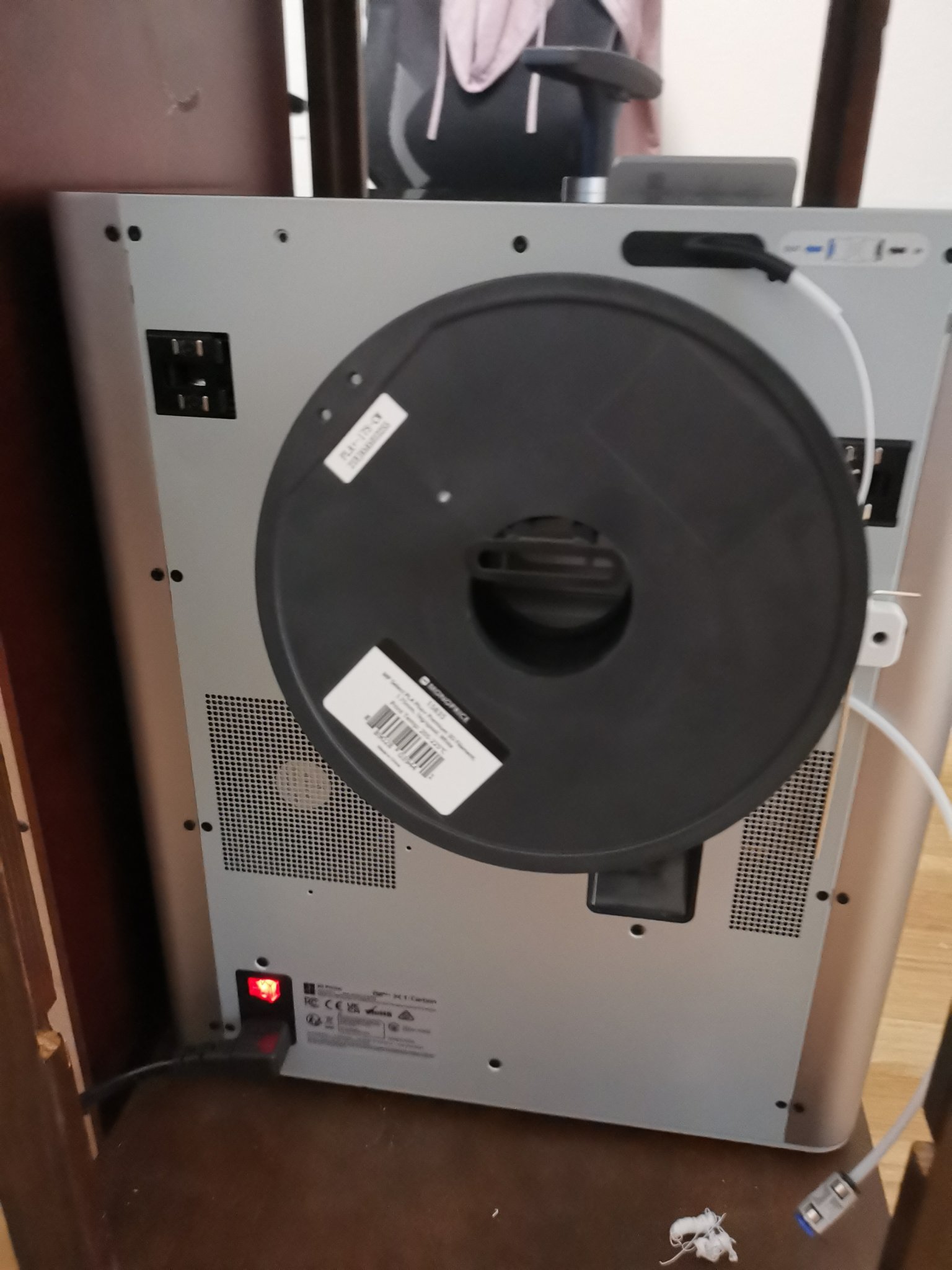 Giá đỡ cuộn filament gập cho Bambu Lab X1C và P1P