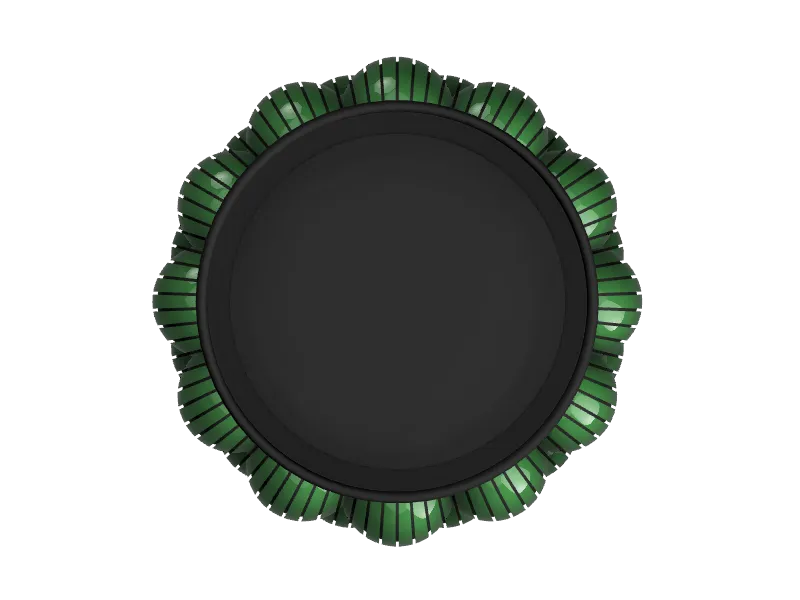 Bát blob với những quả bóng nhô ra khỏi thành