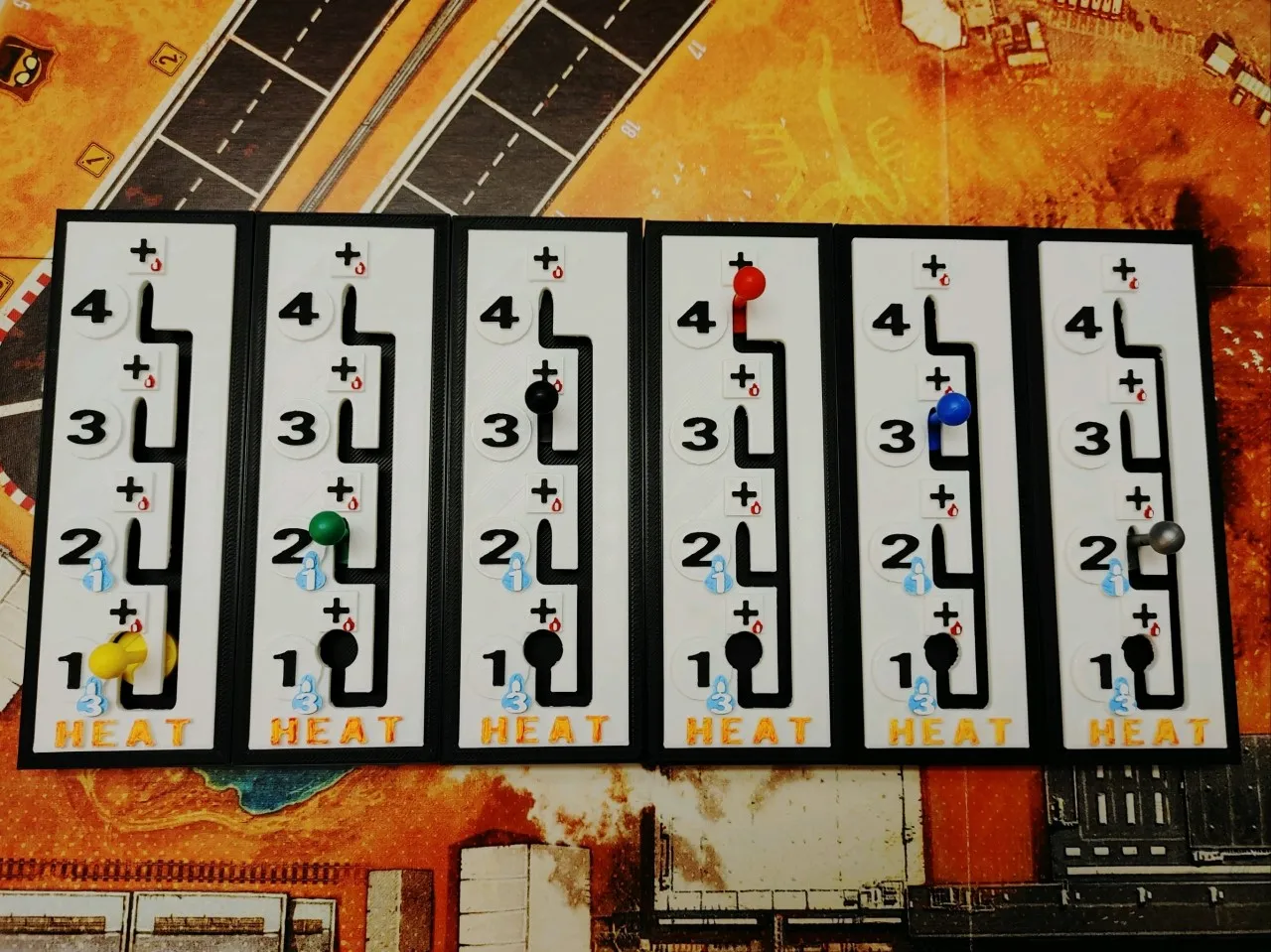 Hộp chuyển số cho trò chơi bàn Heat