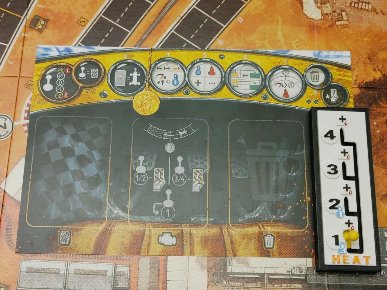 Hộp chuyển số cho trò chơi bàn Heat