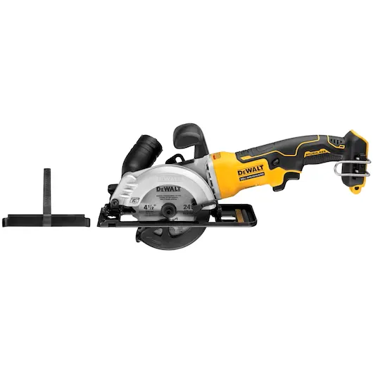 Cần điều chỉnh góc và độ sâu cắt cho máy cưa tròn Dewalt At...