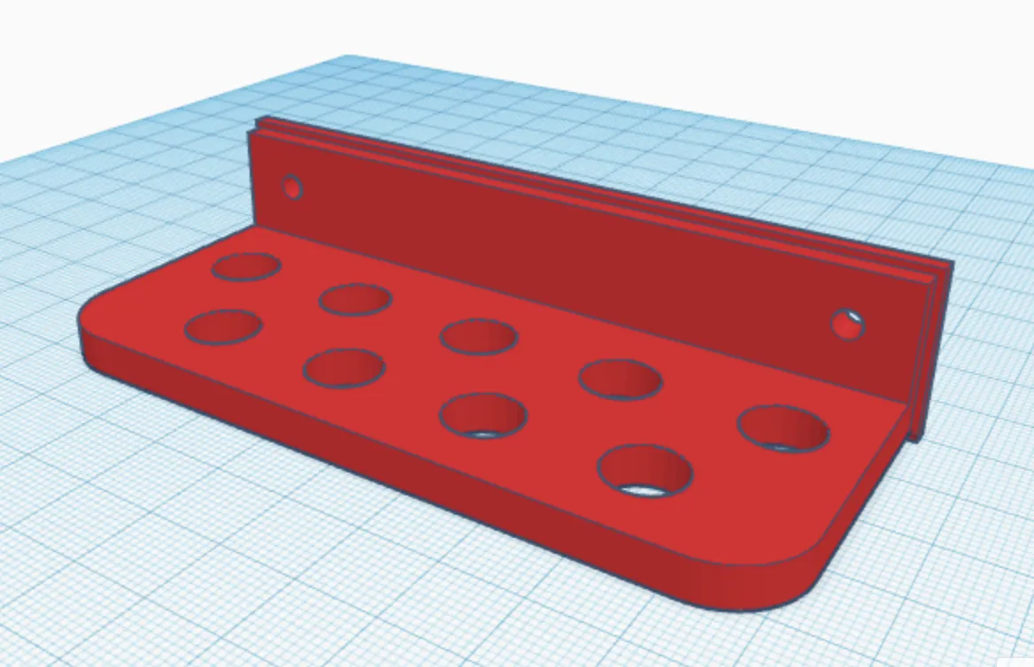 Giá đỡ cọ vẽ cho 9 cọ Mondrian chuyên nghiệp