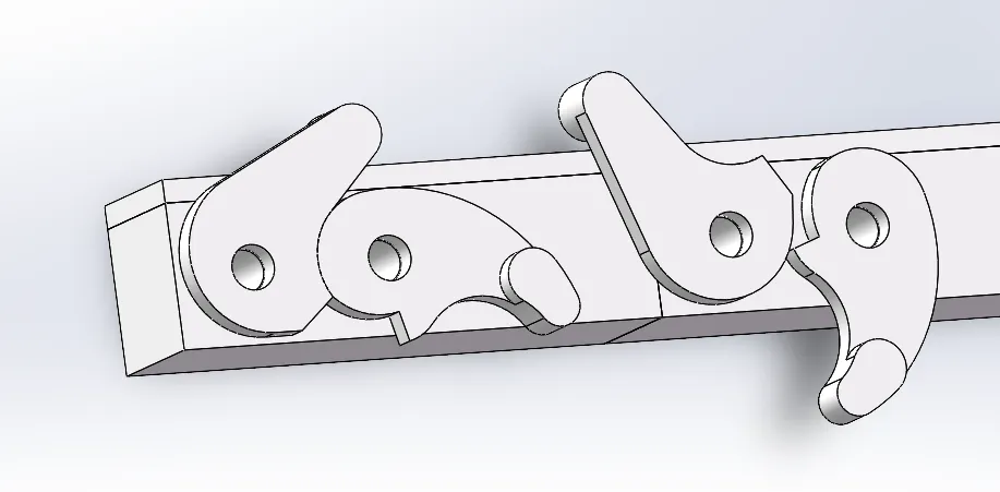 Bộ phụ kiện tháo lắp nhanh mặt sau ECO810