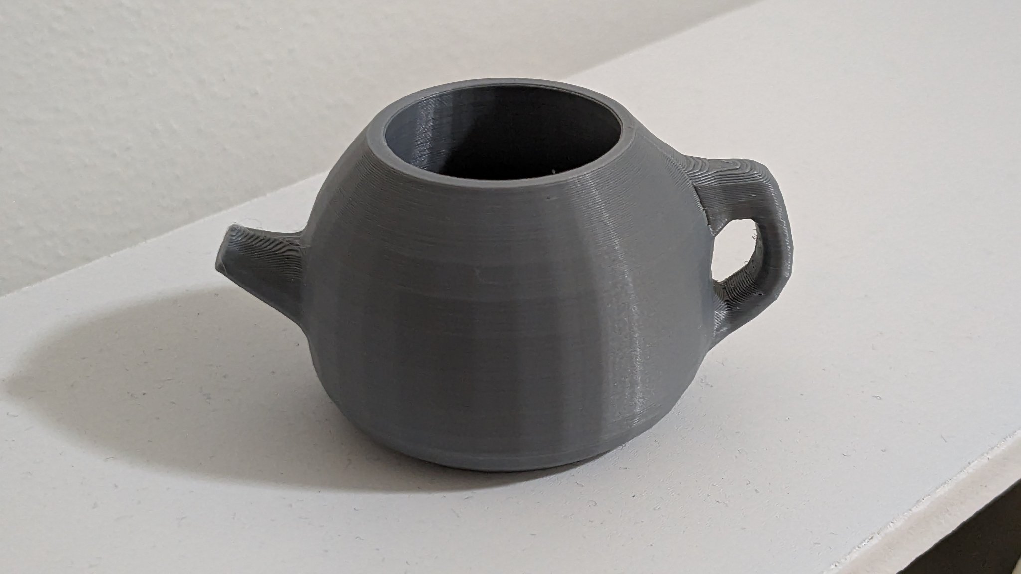 Ấm trà hình chậu hoa - phiên bản chức năng với nắp