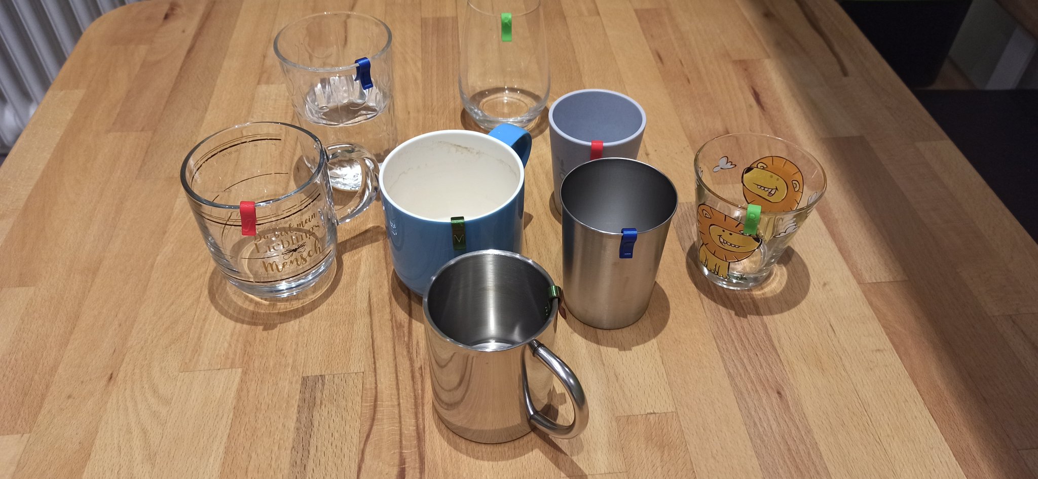 Thẻ thủy tinh tùy chỉnh cho khách mời trong PRUSA Slicer