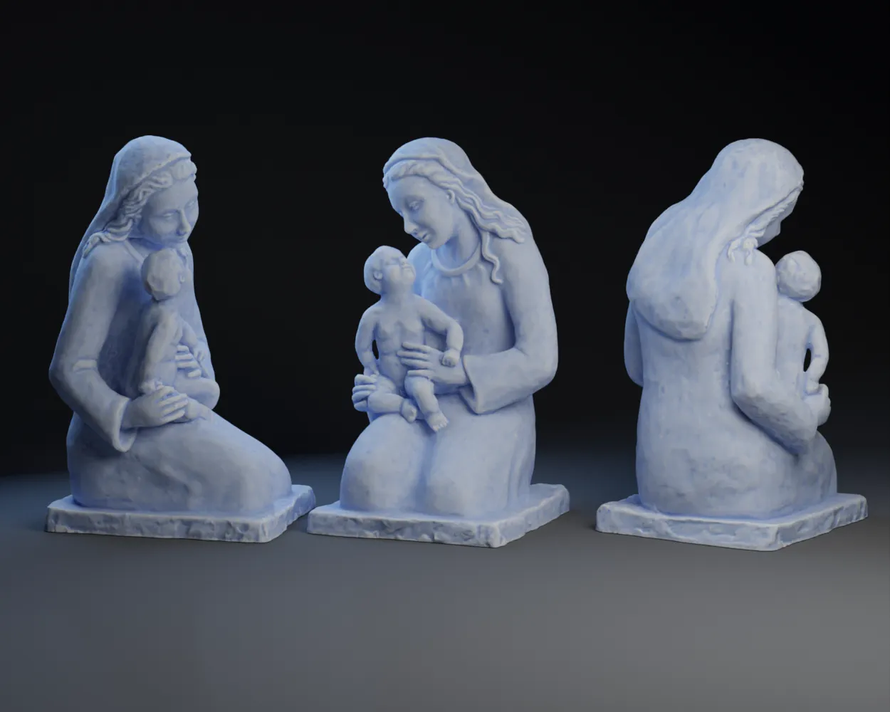 Tượng Đức Mẹ Hòa Bình của Filomena Batlle