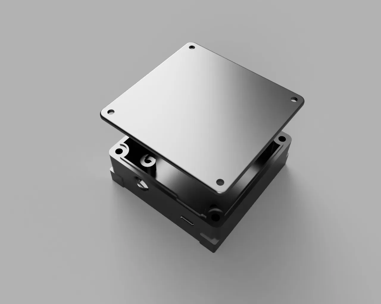 Hộp đựng Ardusimple simpleRTK2B với nắp in 3D