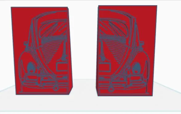 Giá đỡ sách VW Bug độc đáo và chắc chắn