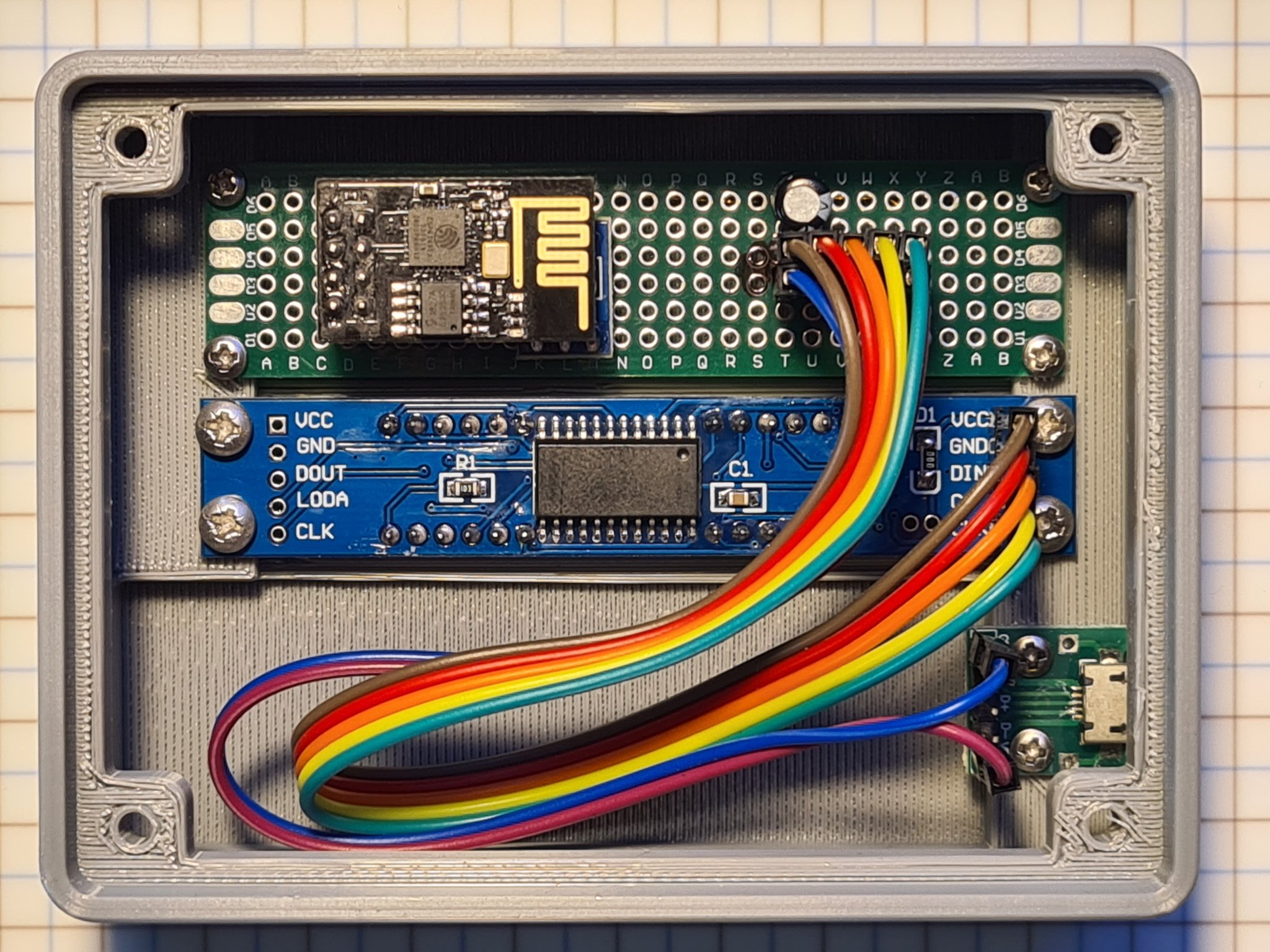 Bộ đếm lượt tải dựa trên ESP8266 cho hồ sơ Printables