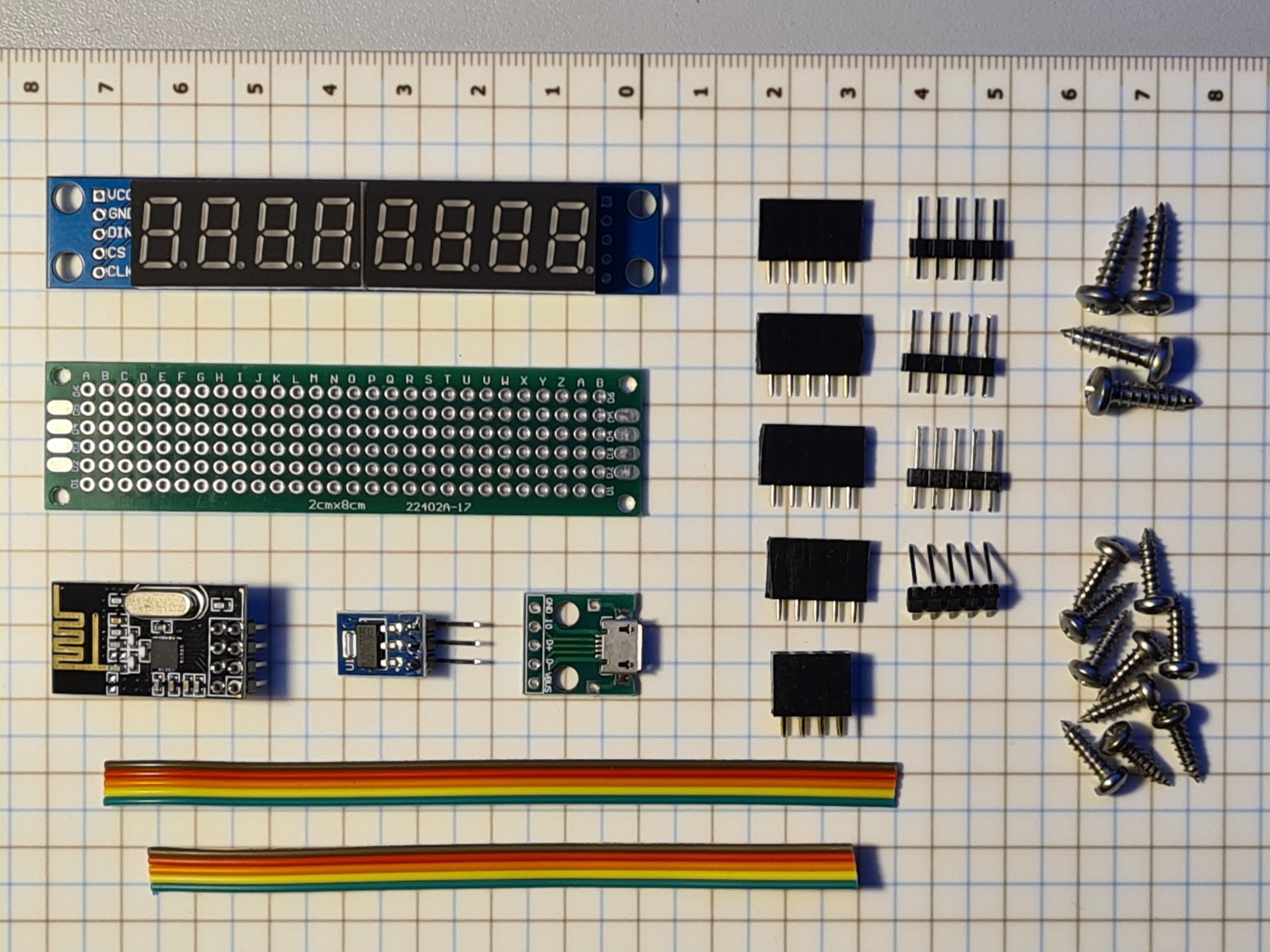 Bộ đếm lượt tải dựa trên ESP8266 cho hồ sơ Printables