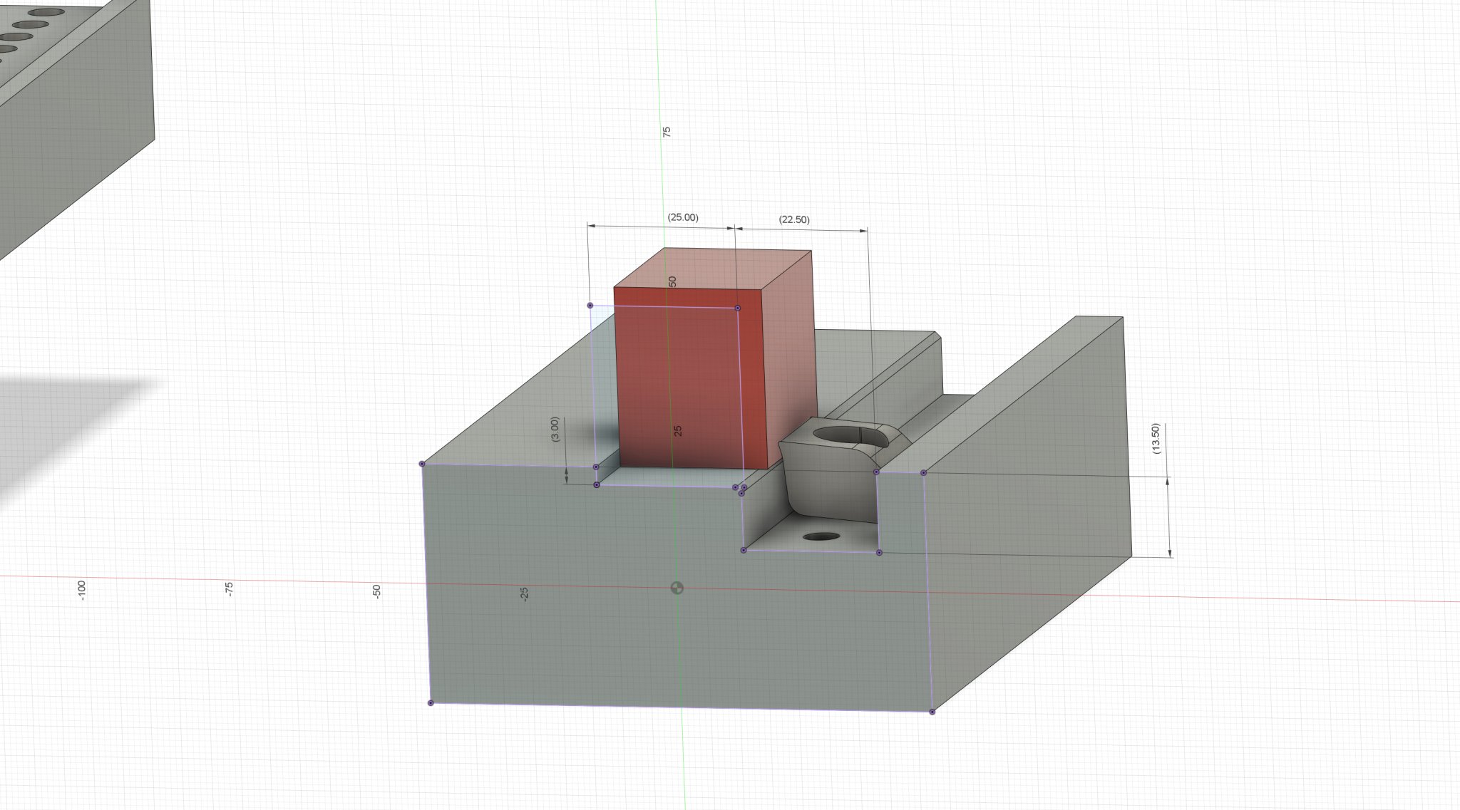 Kẹp CNC Pitbull với giá đỡ vật liệu 25mm