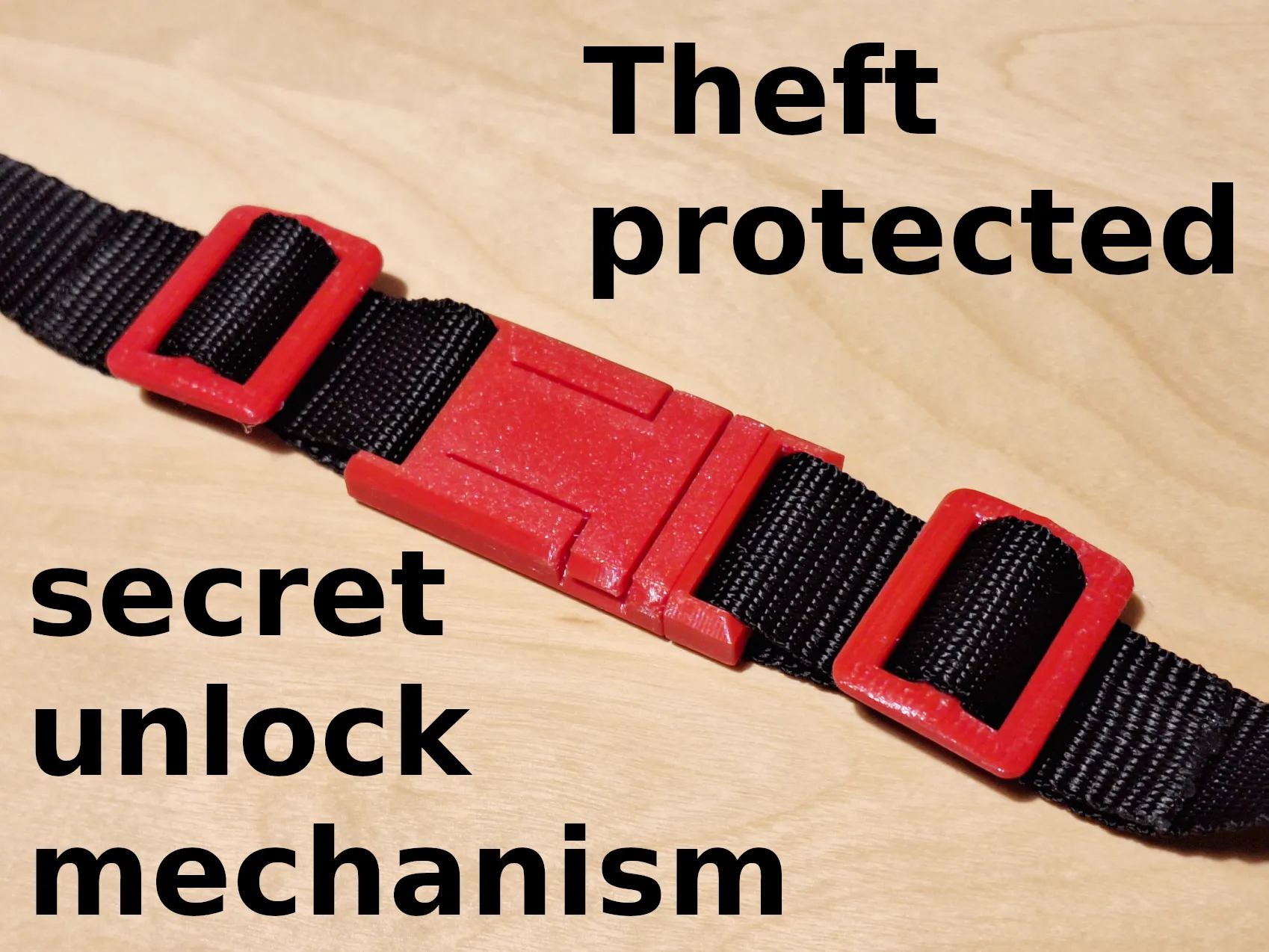 Khóa đai bảo vệ chống trộm với thiết kế tinh tế
