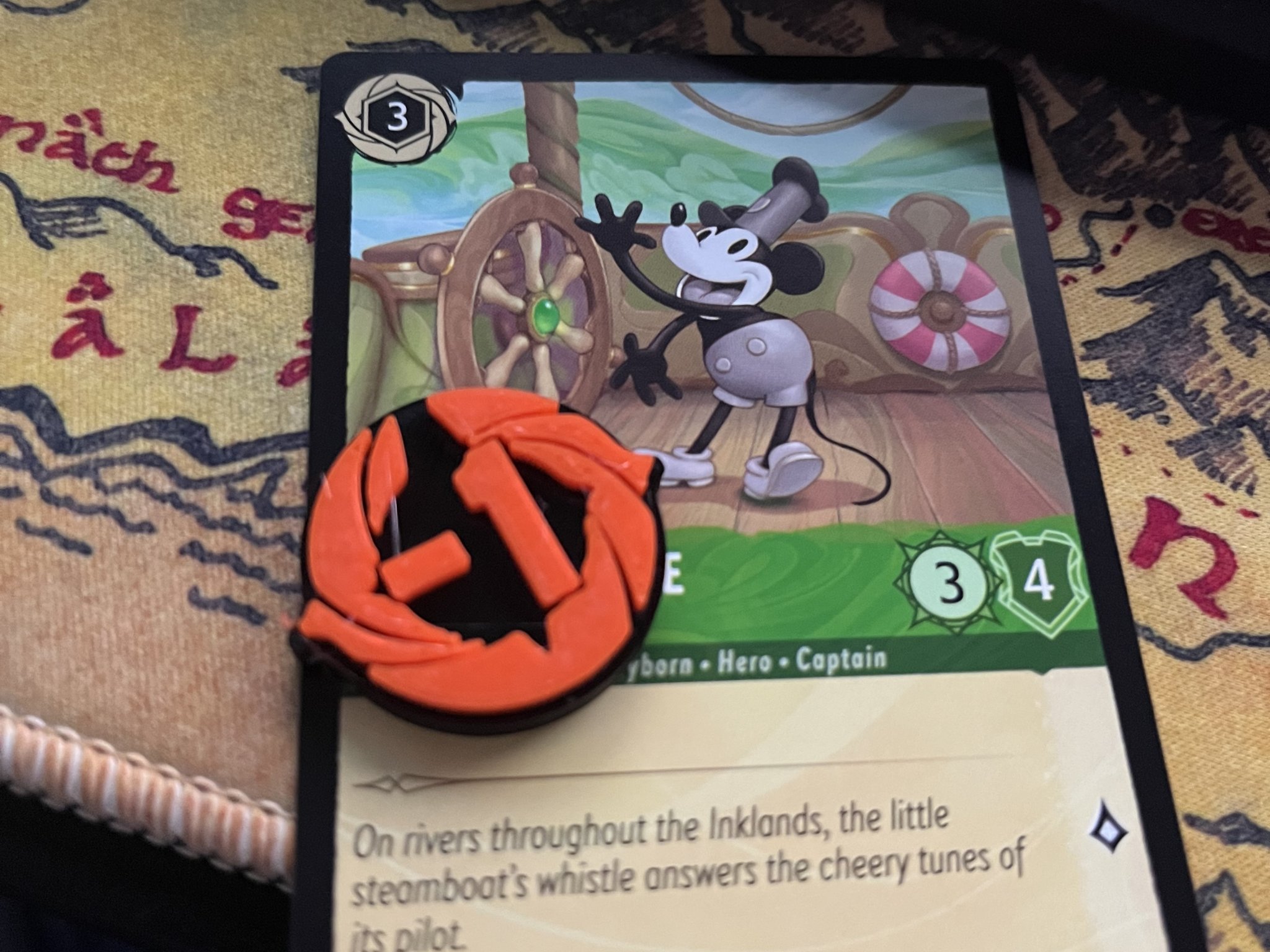 Token thiệt hại Lorcana - Biến thể