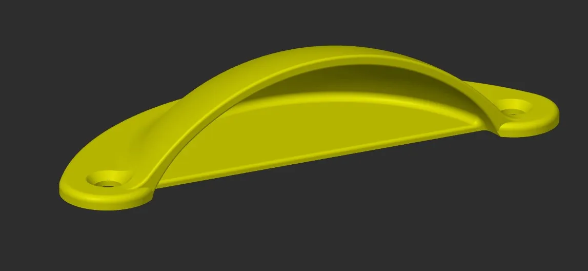 Tay cầm vỏ sò được gia cố chắc chắn