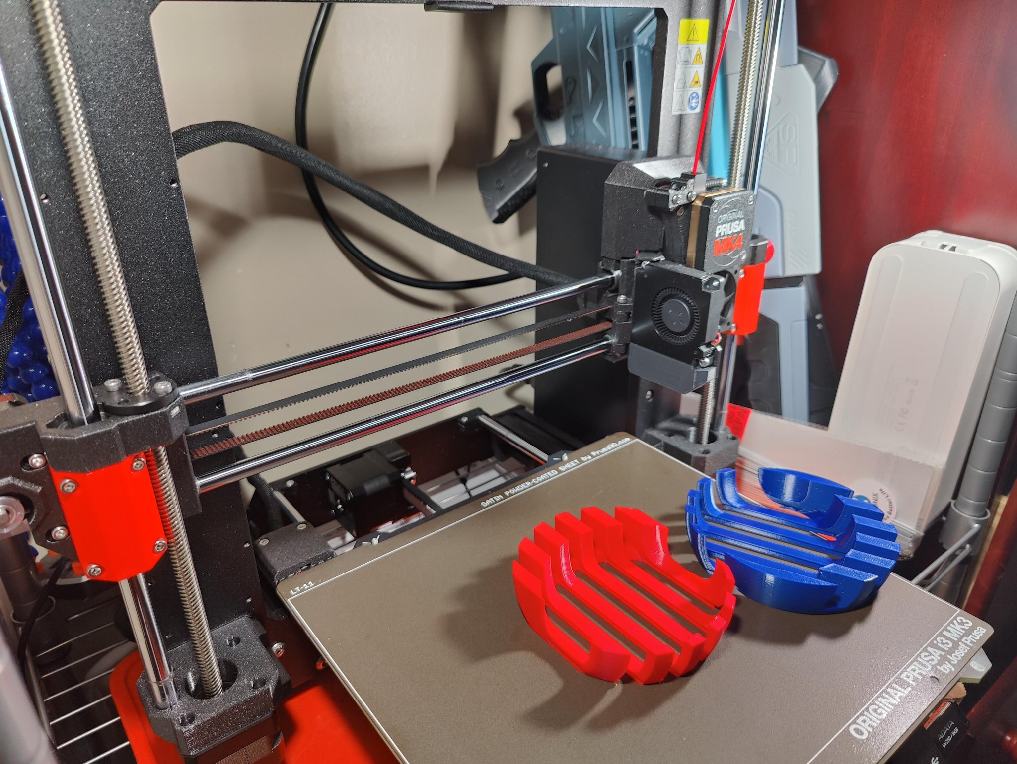 Bát gỗ xoay nhiều lớp sáng tối với MMU