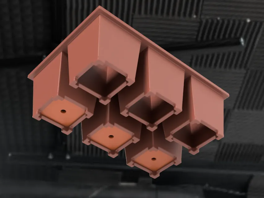 Chậu ươm hạt giống - mô hình 2