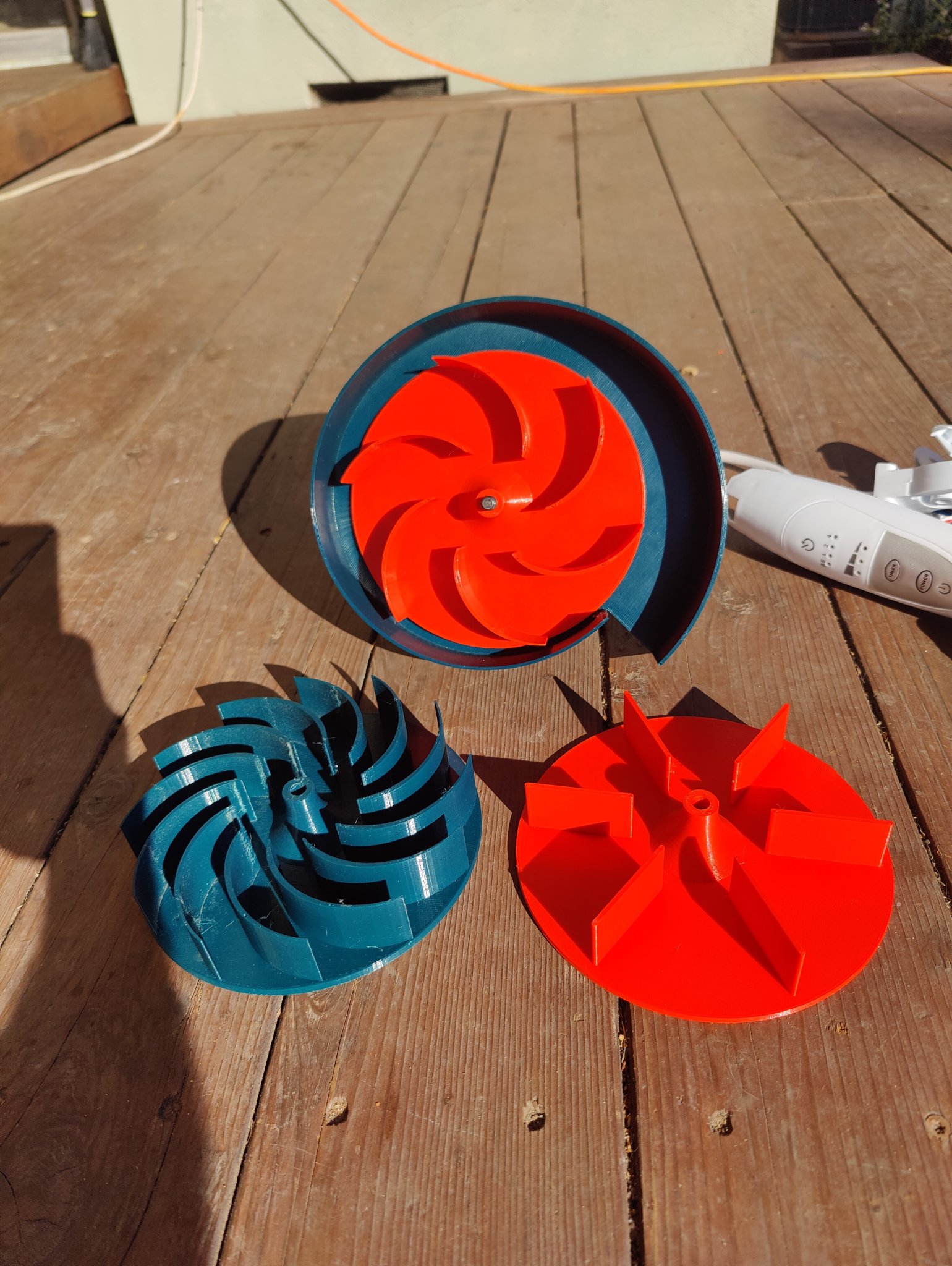 Quạt ly tâm cho động cơ quạt cũ