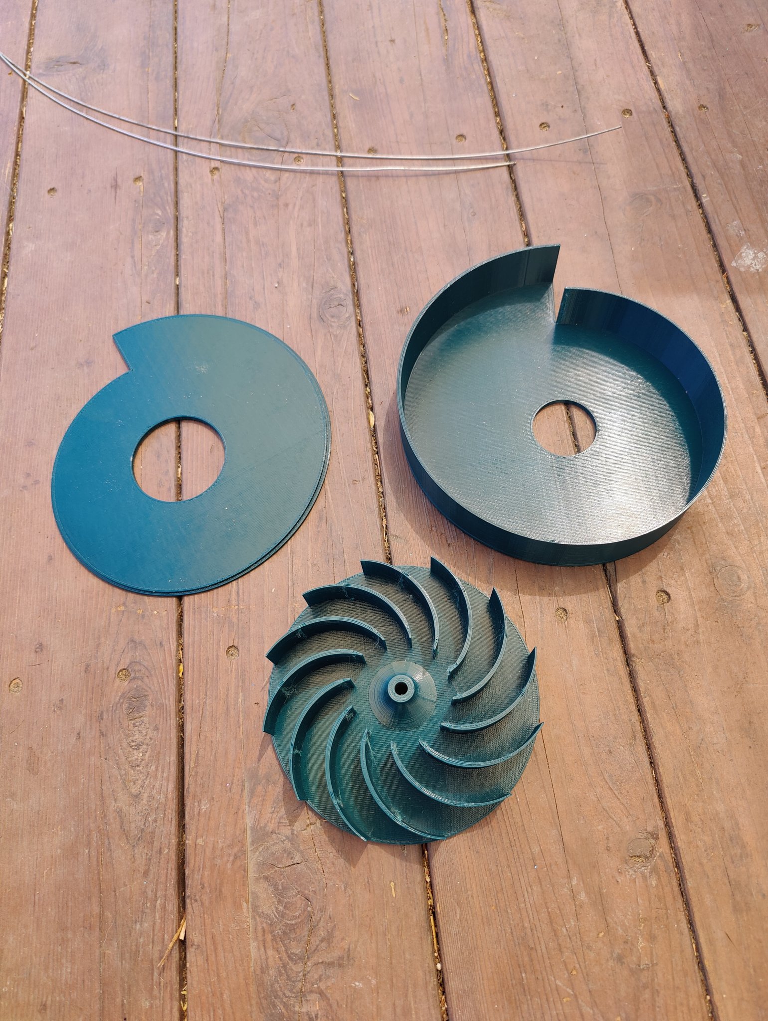 Quạt ly tâm cho động cơ quạt cũ