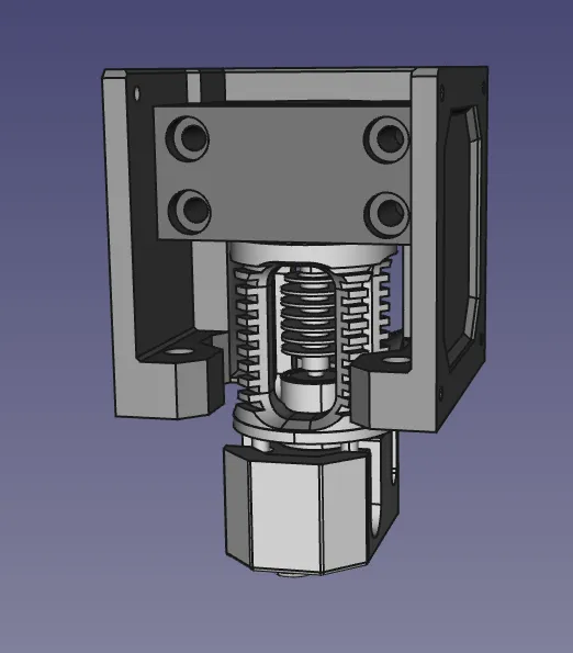 Giá đỡ hotend Flsun SR - Dragon cho máy in 3D