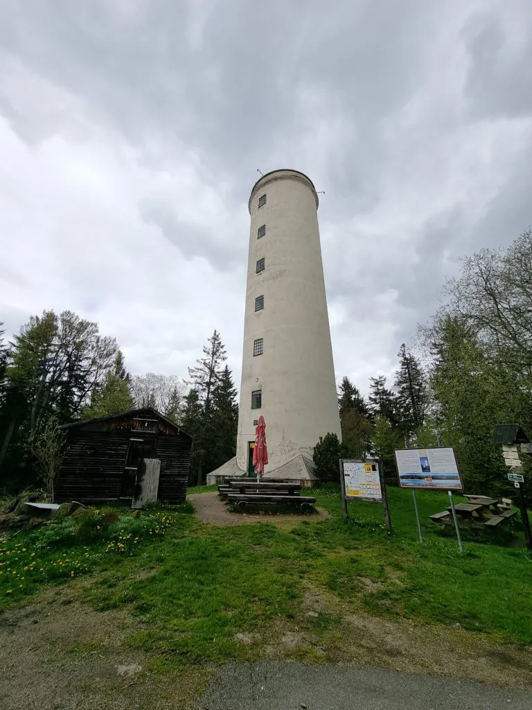 Tháp quan sát Rozhledna Libín tại Prachatic