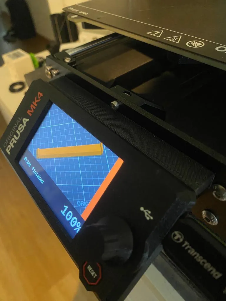 Vỏ che giá đỡ LCD MK4 cho máy in 3D PRUSA