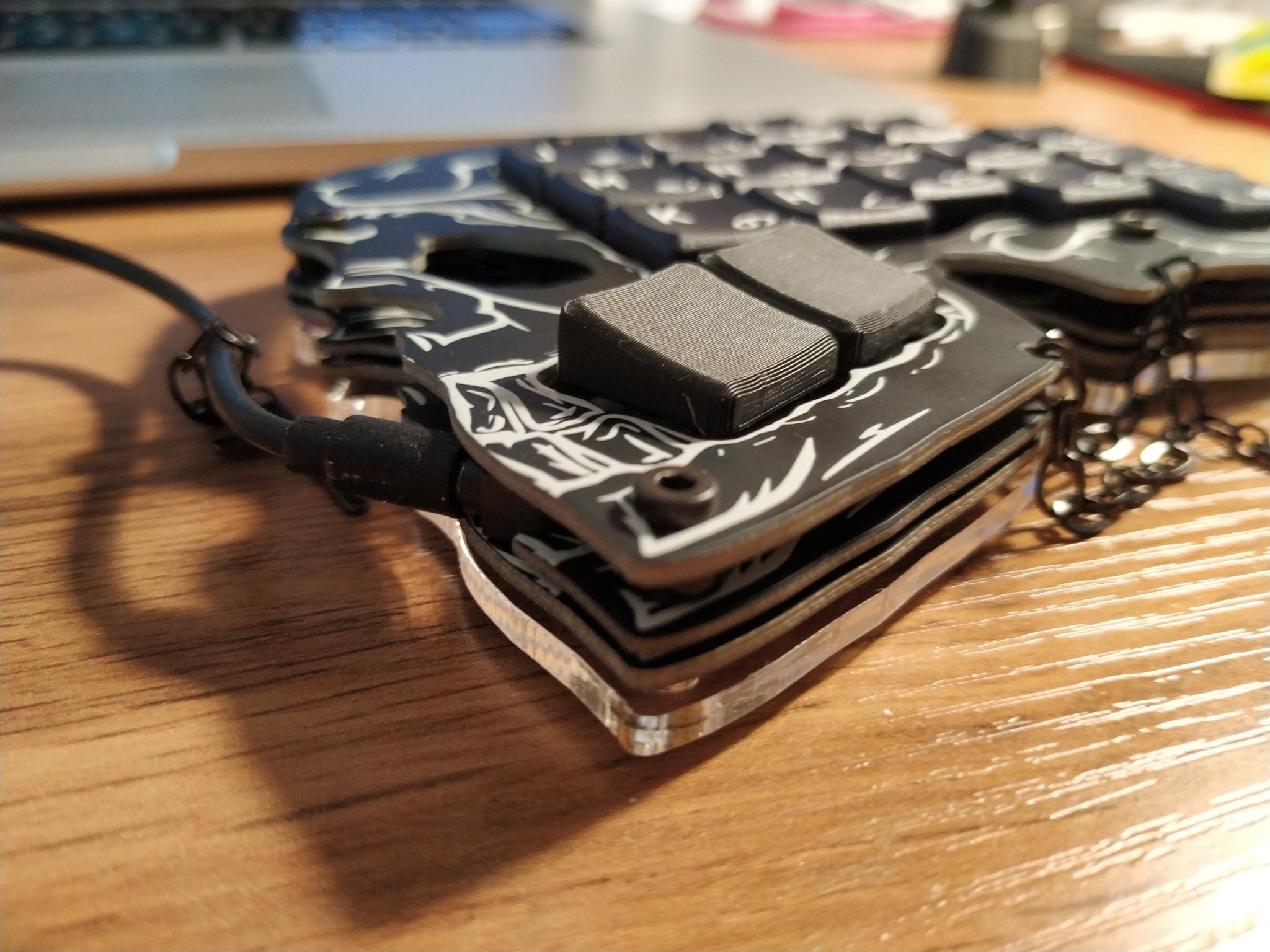 Nắp phím Kailh Choc Ergonomic với hỗ trợ cải tiến