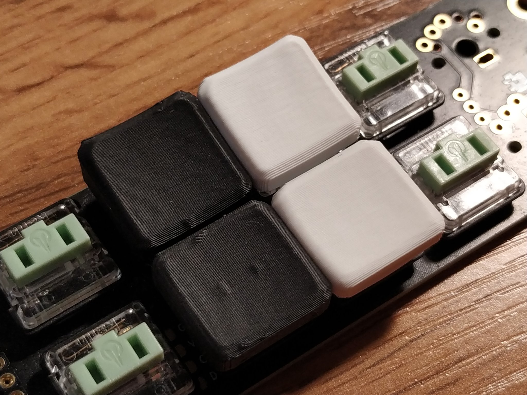 Nắp phím Kailh Choc Ergonomic với hỗ trợ cải tiến