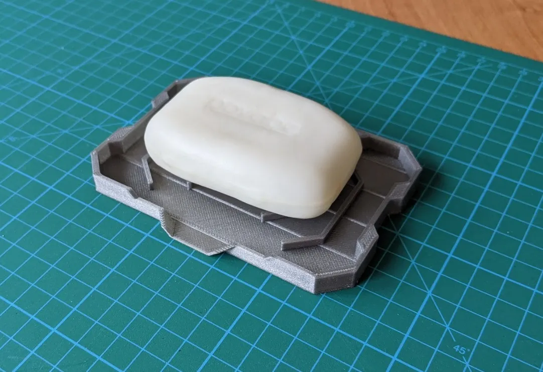 Đĩa xà phòng phong cách khoa học viễn tưởng