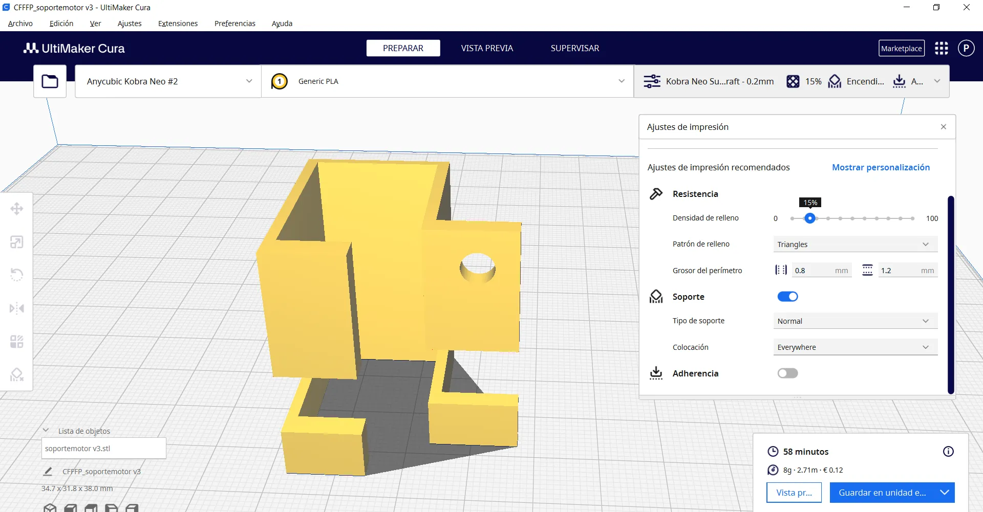 Giá đỡ động cơ 5v cho hộp số 48:1