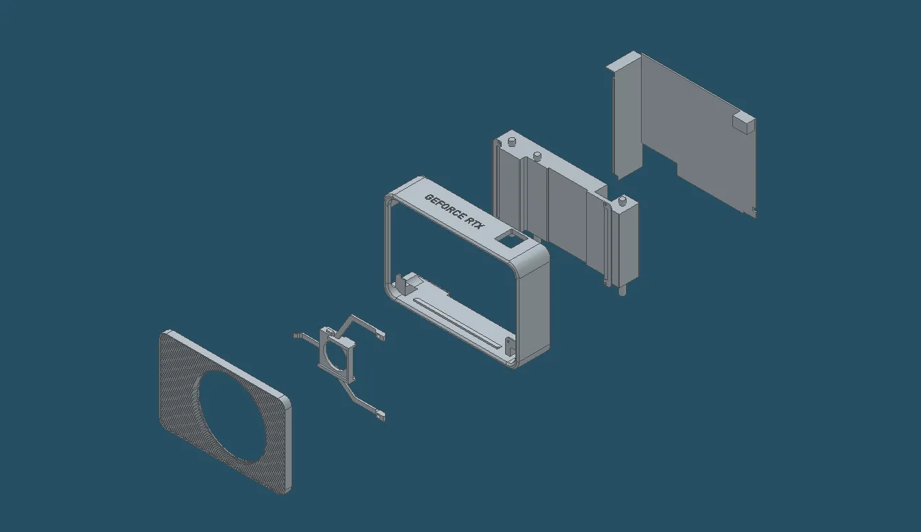 Tấm che quạt RTX 3060 ITX phiên bản Founders Edition