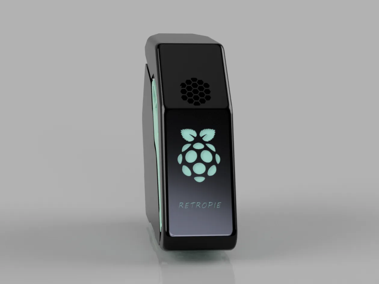 Vỏ máy tính chơi game phong cách Raspberry Pi 4