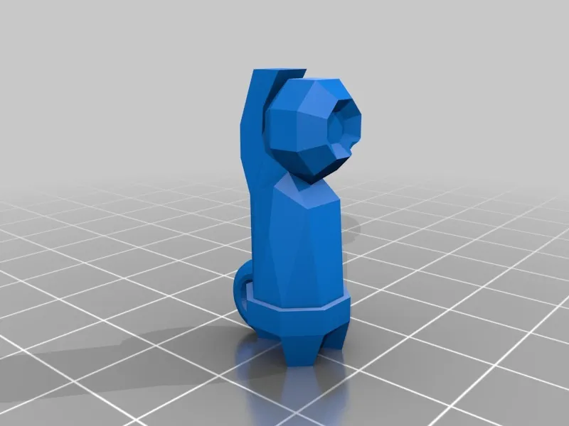 Móc khóa Beldum phong cách Low Poly