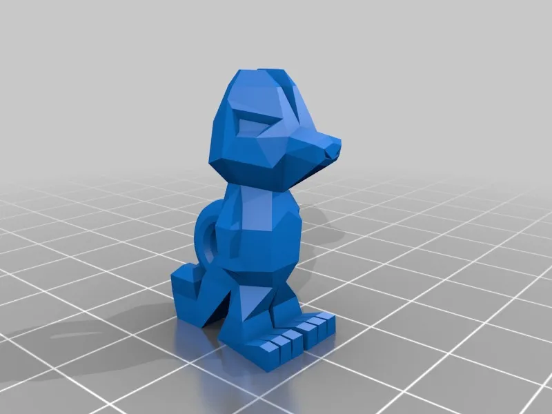 **Móc khóa Treecko phong cách low poly**