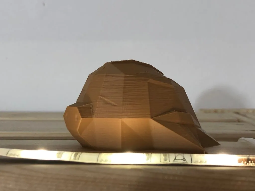 Mô hình Swinub phong cách low poly cho Pokémon