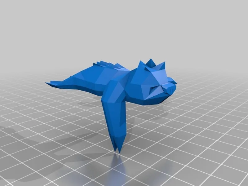 Slakoth phong cách low poly với 3 tư thế khác nhau